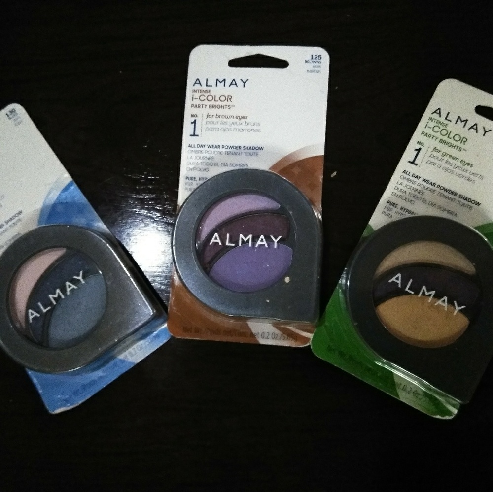 Almay Intense Eyeshadow Bundle / 3 packs
